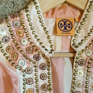 COPY - Tory Burch tunic silk, size 8, like new!